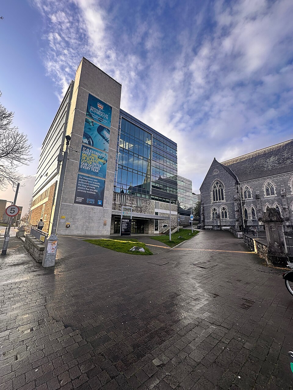 Portland Square Building at the University of Plymouth